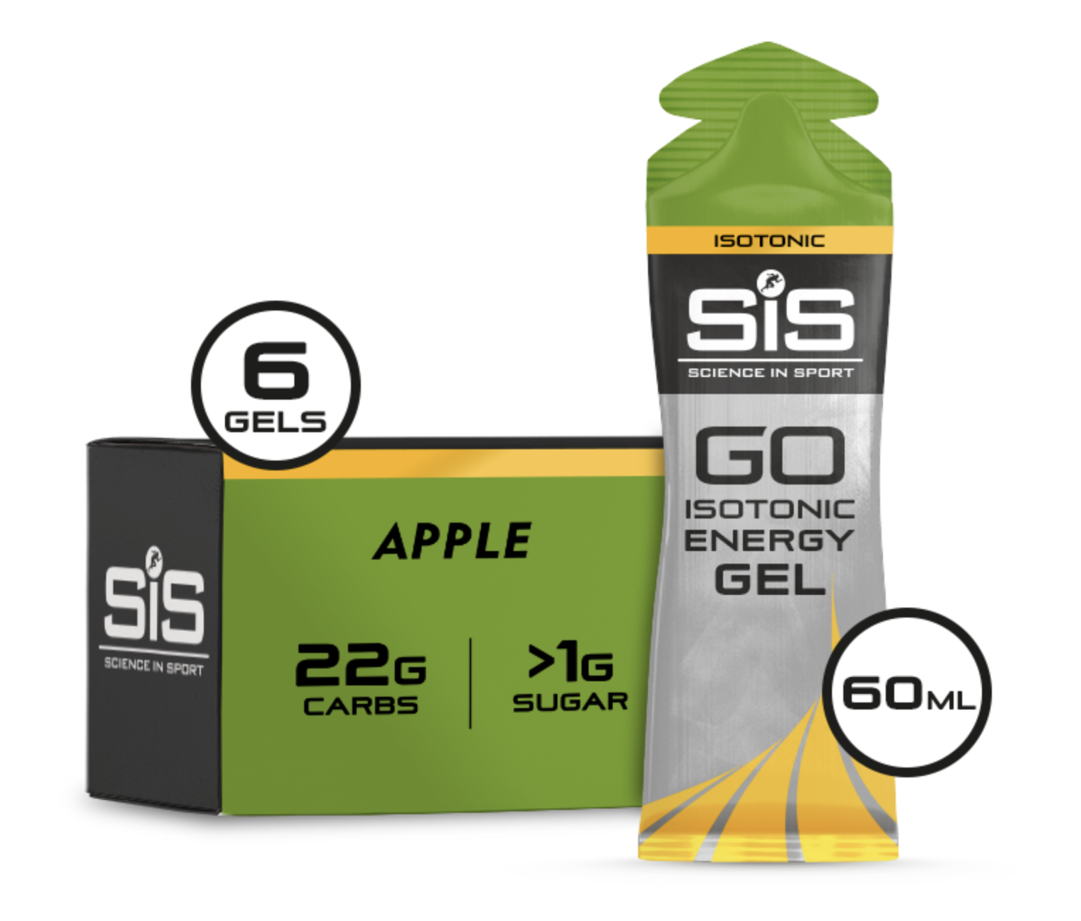 SIS Go Isotonic Energy Gels 6 Pack - Image 3