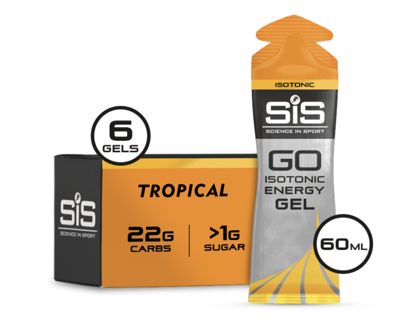 SIS Go Isotonic Energy Gels 6 Pack - Image 4