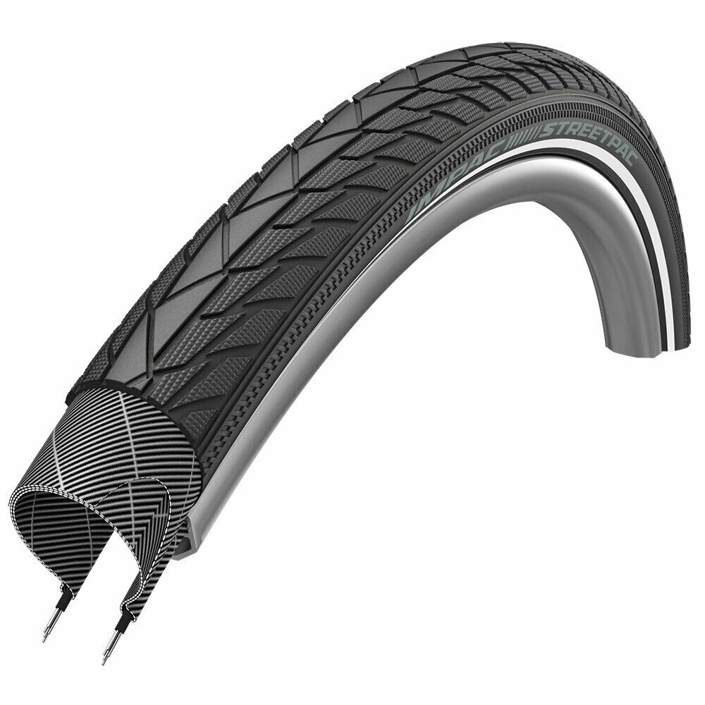 thumbnail interactive-video image 1 of Schwalbe 20 Inch BMX Bike Inner Tube – 1.50/2.35, 40/60-460, Schrader Valve, 35mm, Made In Vietnam 1 of 2