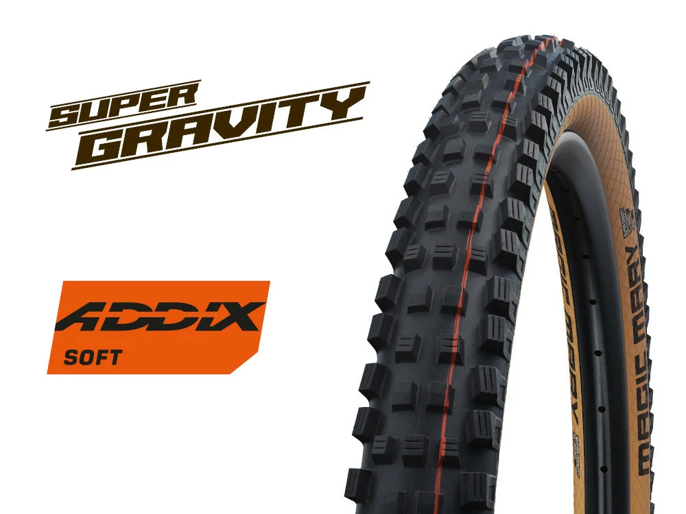 Schwalbe Magic Mary Super Gravity Soft Bronze Wall TLE Tyre - Image 4