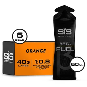 Science in Sport (SIS) Beta Fuel Energy Gel Box of 6 gels