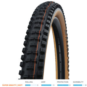 Schwalbe Big Betty Evo Super Gravity Addix Soft Folding TLE Tan Wall Tyre