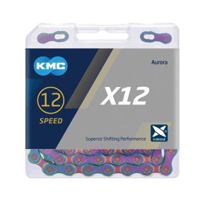 KMC X12 Aurora Blue 12 Speed Chain -126L