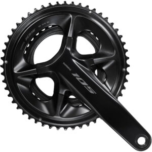 Shimano FC-R7100 105 double 12-speed chainset, HollowTech II