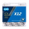 KMC X12 Chain 126L Silver and Black