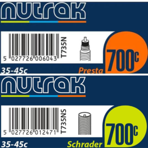 Nutrak 700c x 35 - 45mm Inner Tube