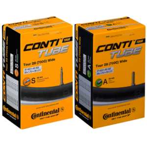 Continental Tour 28" Wide Inner Tube - 700c x 47-62mm (1.75 - 2.5" )