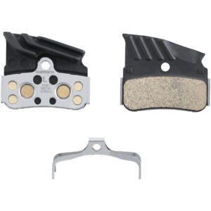 Shimano N04C disc pads with Cooling Fins, Metal Sintered