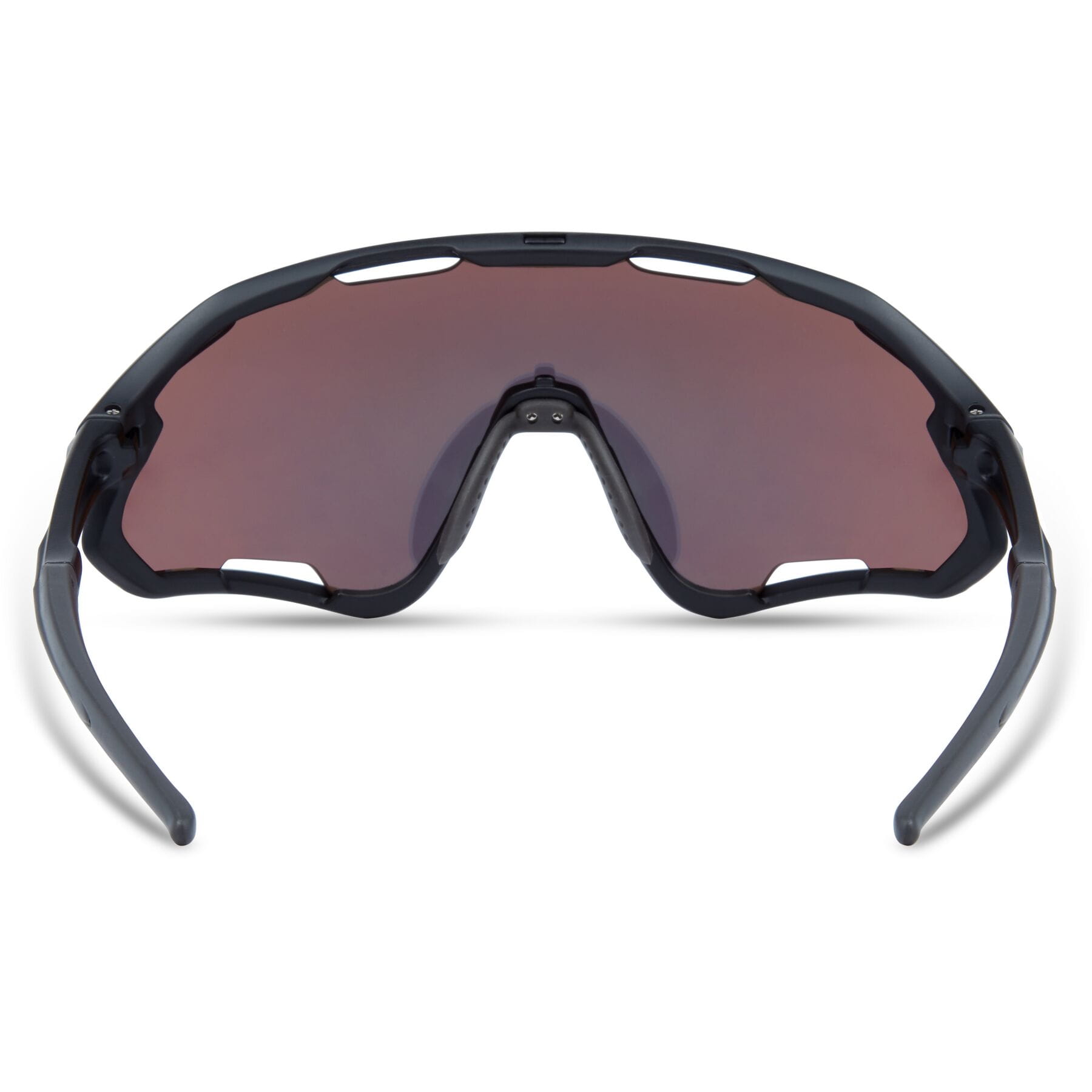 Madison Code Breaker Sunglasses Matt Black with 3 Pack of Lenses - Bronze Mirror /Amber /Clear - Image 4