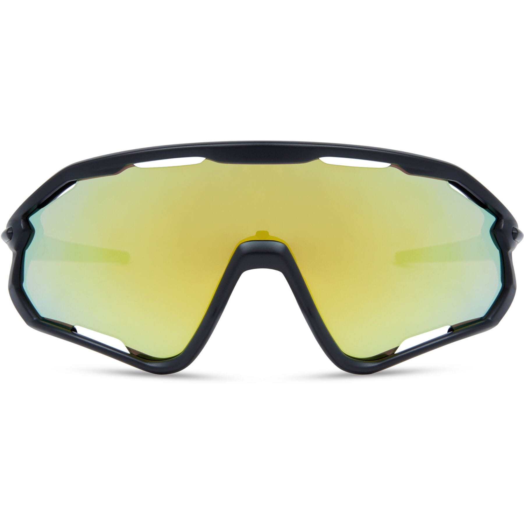 Madison Code Breaker Sunglasses Matt Black with 3 Pack of Lenses - Bronze Mirror /Amber /Clear - Image 5