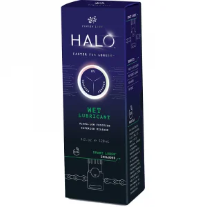Finish Line Halo Wet Lubricant - 4oz/120ml - Bottle and Smart Luber