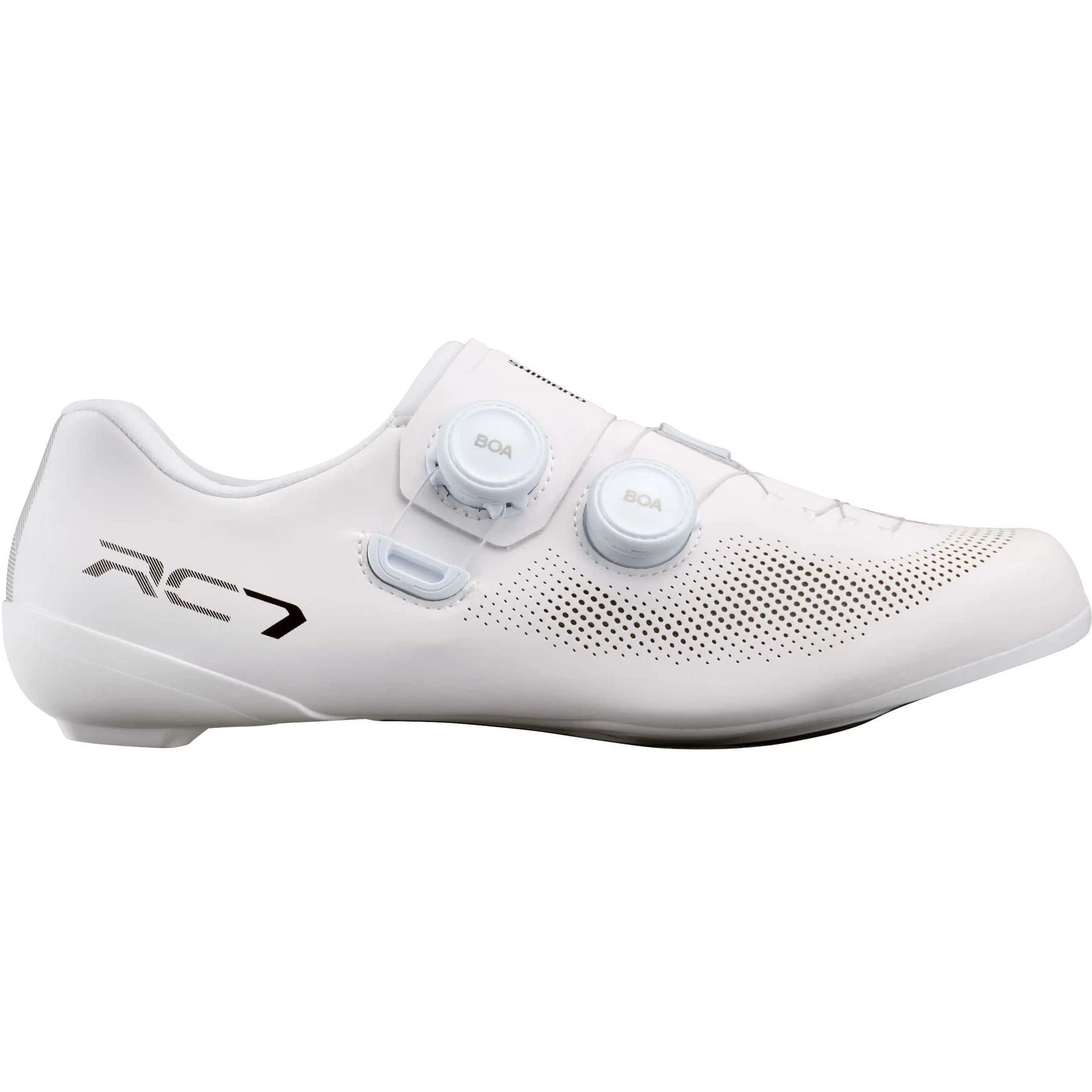 Shimano RC703 White Road Cycling Shoes - Image 7