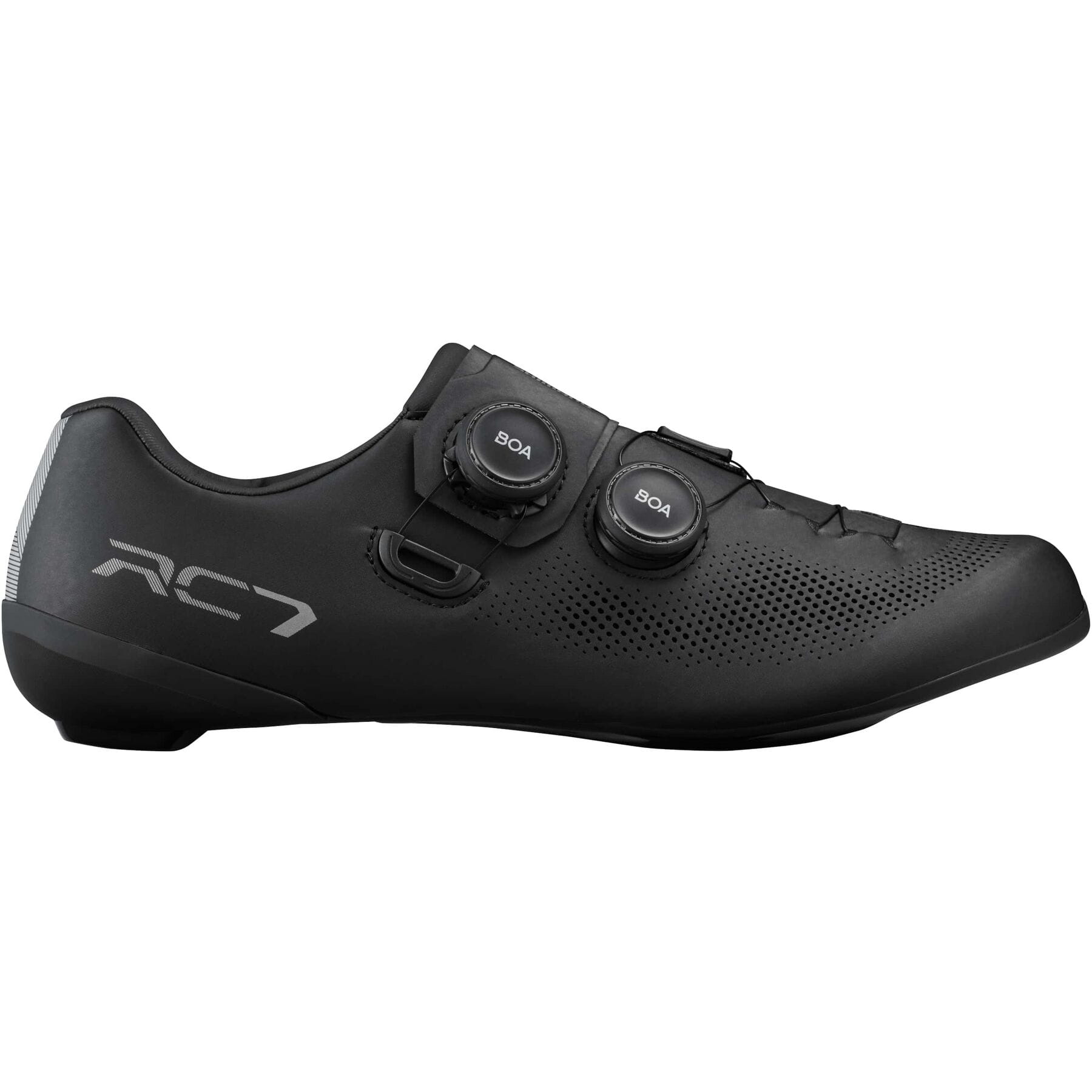 Shimano RC703 Black Road Cycling Shoes - Image 2