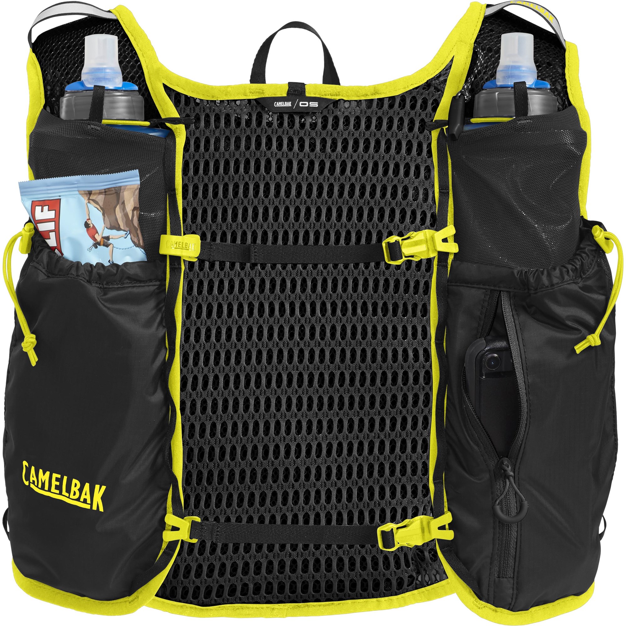 CAMELBAK Trail Run Vest 2023 Black/Safety Yellow 7L - Image 3