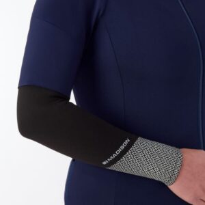 Alternative view of Madison DTE Stellar Tech Isoler Thermal Arm Warmers With DWR Coating