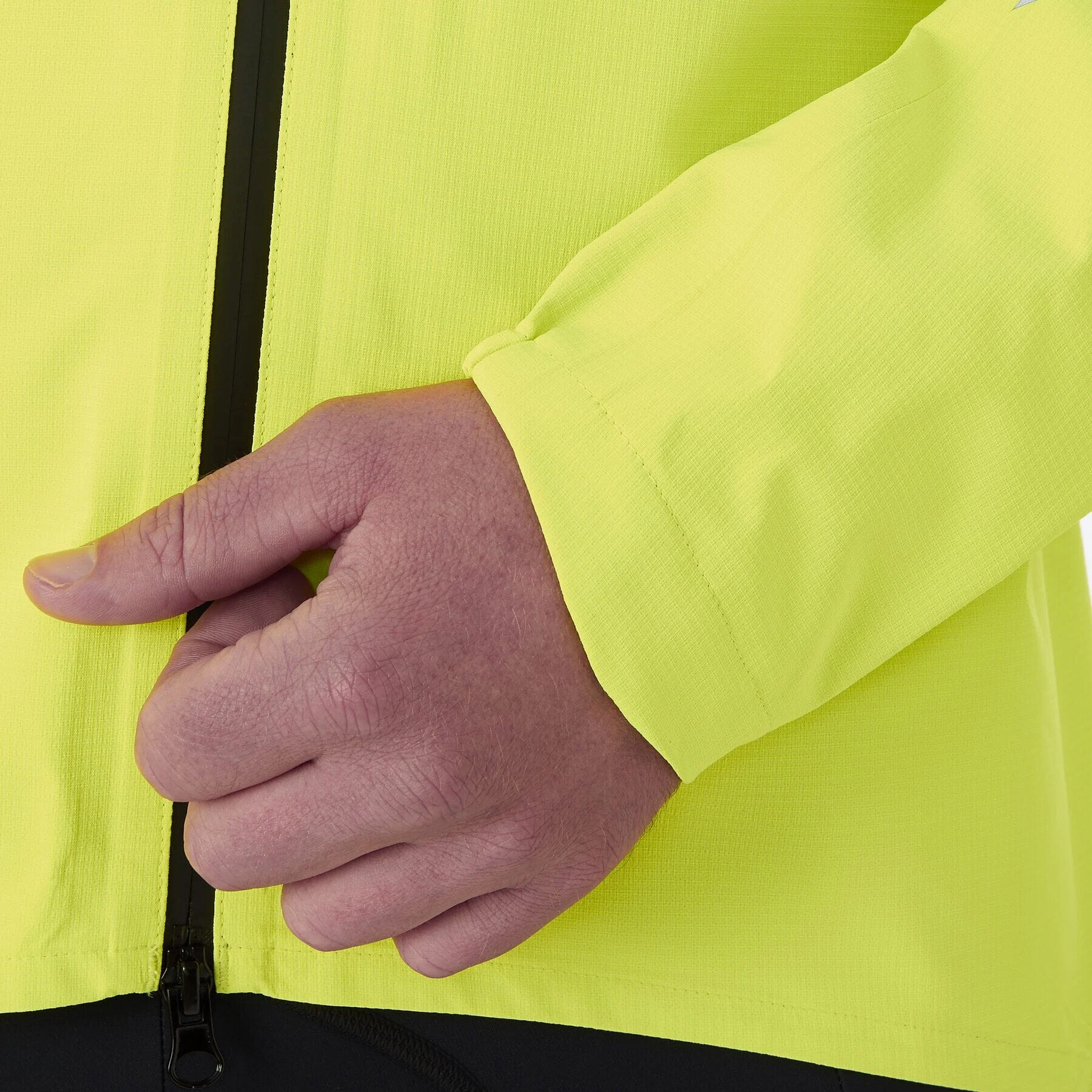 Madison Freewheel Men's Hi-Vis Waterproof Jacket - Image 5