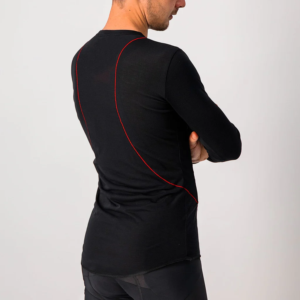 Castelli Prosecco Tech Long Sleeve Base Layer - Black - Image 5