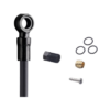 Shimano SM-BH90 XTR Cuttable Disc Brake Hose - Straight Banjo, Rear, Black