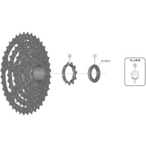 Alternative view of Shimano HG Cassette & Centre-Lock Disc Remover