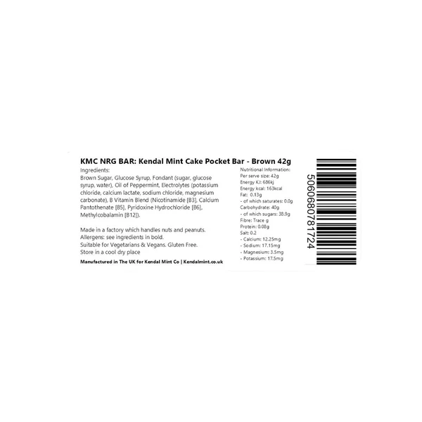KMC NRG BAR Kendal Mint Cake Pocket-sized Energy Bar - Image 14