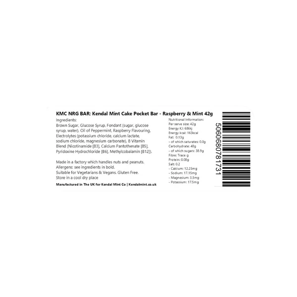 KMC NRG BAR Kendal Mint Cake Pocket-sized Energy Bar - Image 19