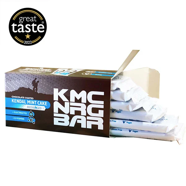 KMC NRG BAR Chocolate Coated Kendal Mint Cake Recharged Energy Cake - Image 8