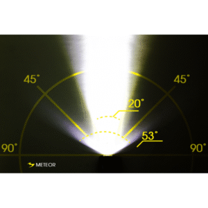 Alternative view of Moon Meteor Front Bike Light (400 Lumens)