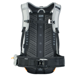 Alternative view of EVOC FR Enduro E-Ride Protector MTB Backpack Stone/Bright Orange 16L