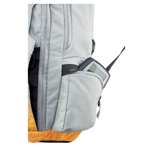 EVOC FR Enduro E-Ride Protector MTB Backpack Stone/Bright Orange 16L - Image 12