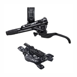Alternative view of Shimano BR-M8120/BL-M8100 XT 4 Pot Bled Brake Lever and Post Mount Calliper