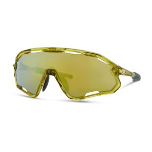 Madison Code Breaker Midnight Green Sunglasses with 3 Pack of Lenses - Bronze Mirror/Amber/Clear