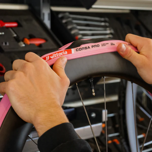 Vittoria Corsa Pro Pink Tubeless Tyres - Image 4