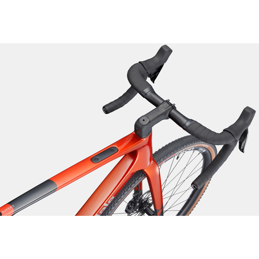 Cannondale SuperX 4 AXS Cyclocross Bike 2026 - Fire Orange - Image 7