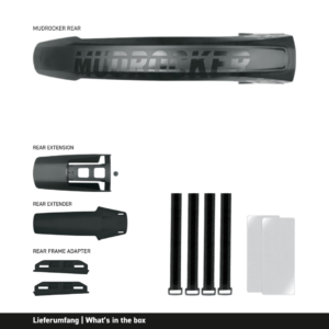 Alternative view of SKS Mudrocker Rear Mudguard