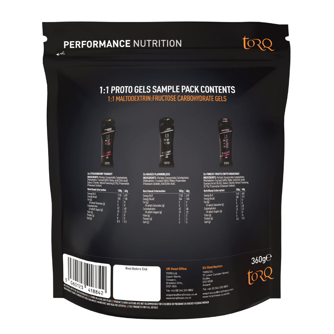 TORQ Proto 1:1 Sample Gels 6 Pack - Image 2