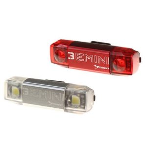 Moon Gemini Front and Rear Road Bike LED Light Set