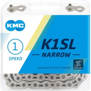 KMC K1SL Narrow Silver Single Speed Chain