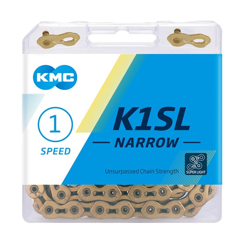 KMC K1SL Narrow Gold Single Speed Chain