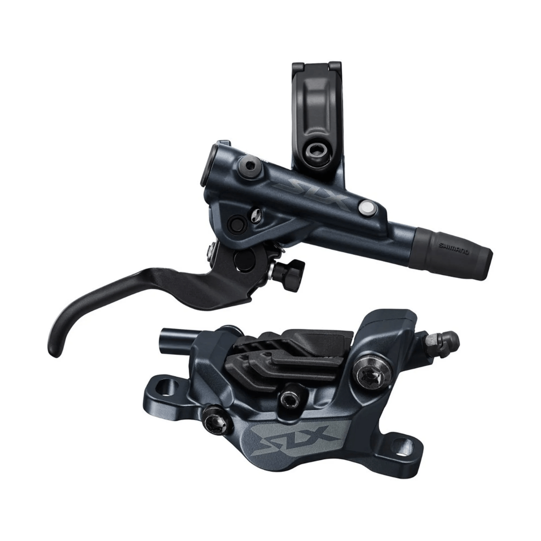 Shimano BR-M7120/BL-M7100 SLX 4 Pot Bled Brake Lever/Post Mount Calliper, Front Right