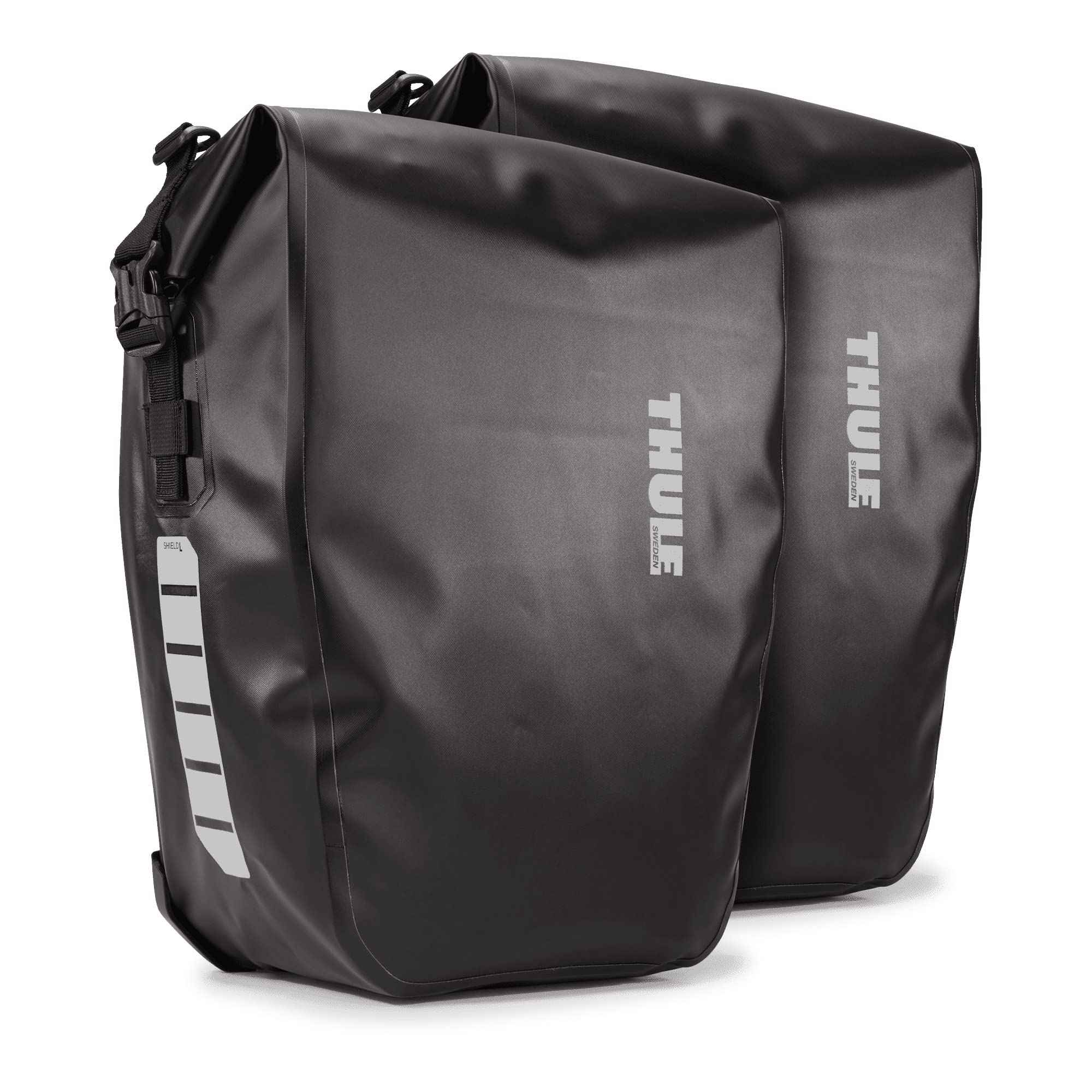Thule Shield panniers, 25 litres each, pair - black
