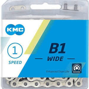 KMC B1 Wide Silver Single Speed Chain