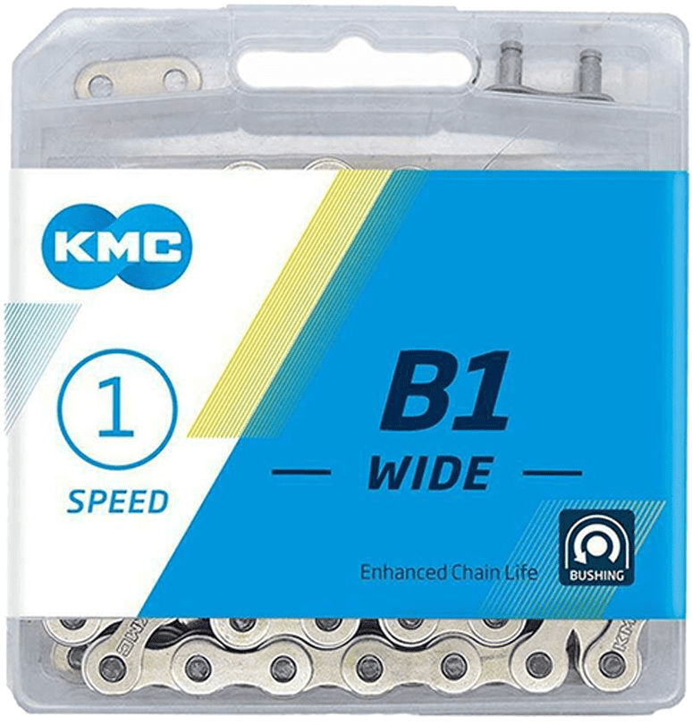 KMC B1 Wide Silver Single Speed Chain