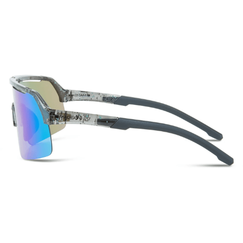 Alternative view of Madison Crypto Air Crystal Gloss Smoke Green Splatter Sunglasses - 3 Lens pack - Green / Amber / Clear