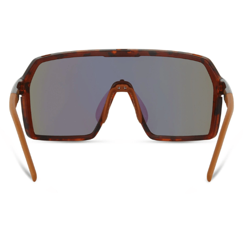 Madison Crypto Dark Tortoiseshell Sunglasses - 3 Lens Pack - Green Mirror / Amber / Clear - Image 3