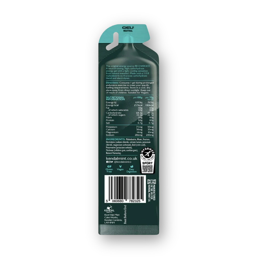 Kendal Mint Co Gel X Energy Gel Box of 12 - Image 3