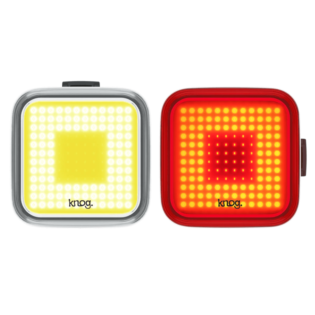 Knog Blinder Square Front & Rear Light Set