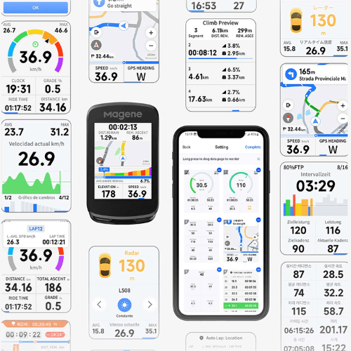 Magene C606 V2 Smart GPS Bike Computer - Image 3