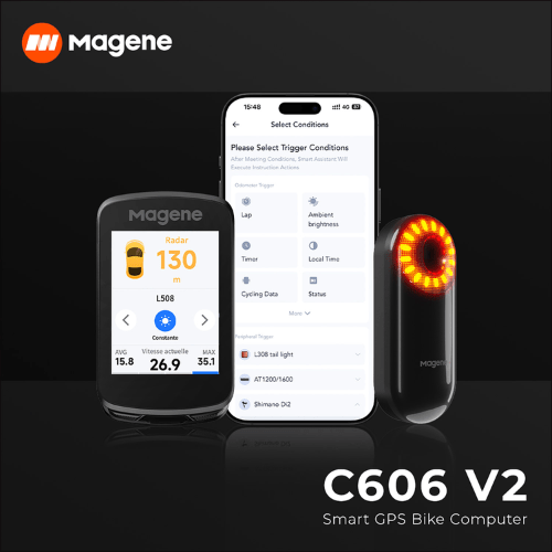 Magene C606 V2 Smart GPS Bike Computer - Image 7