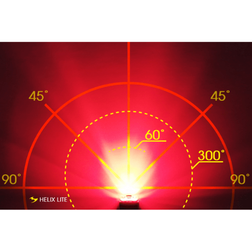 Alternative view of Moon Sport Helix Lite 100 Lumen Rear Bike Light