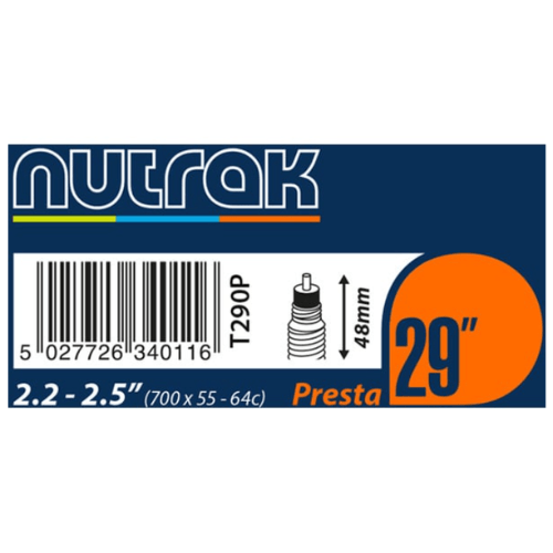 Nutrak 29 x 2.2-2.5" Presta Inner Tube